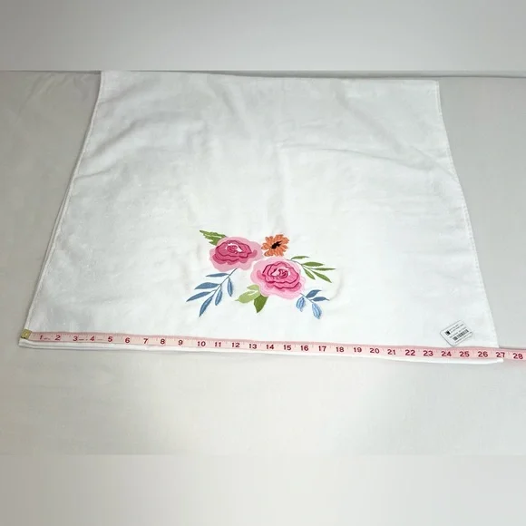 Floral Towel Set-Bath Towel 52X27 Hand Towel 27X16 New Multicolor - Picture 2 of 8